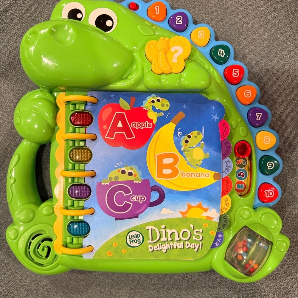 LeapFrog Dino's Alphabet Adventure Book - Green